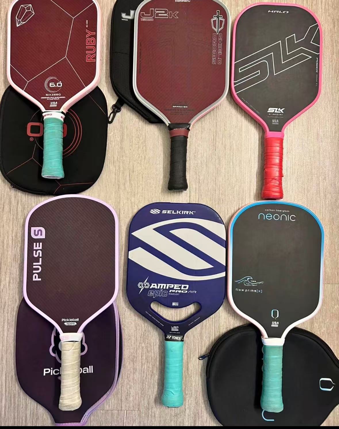 Pickleball pattle boards