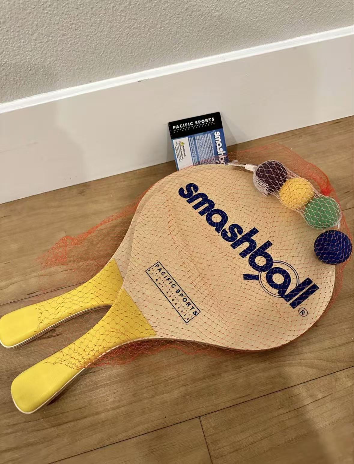 Smashball Paddle Set – 2 Paddles + Balls (NEW)